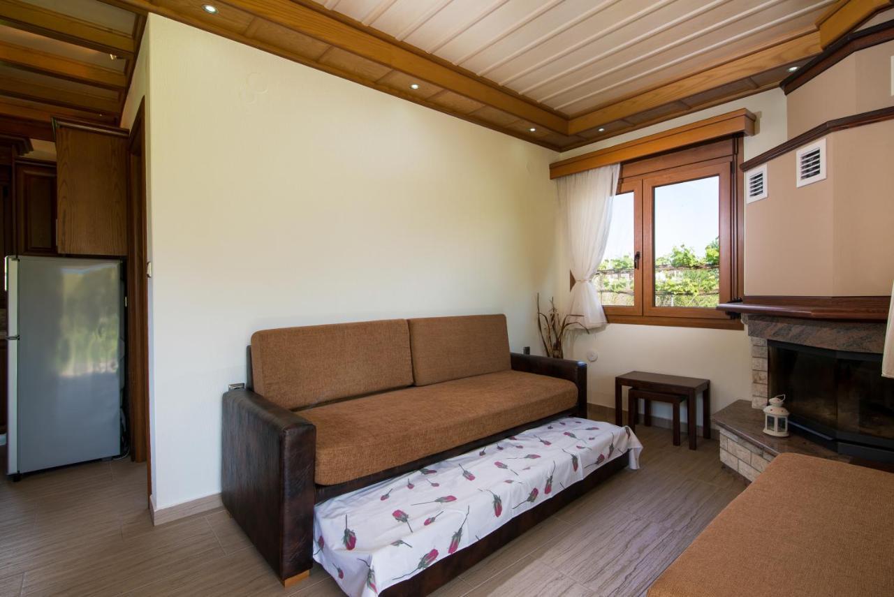 Semiramis Cottage Chrisi Ammoudia Eksteriør billede